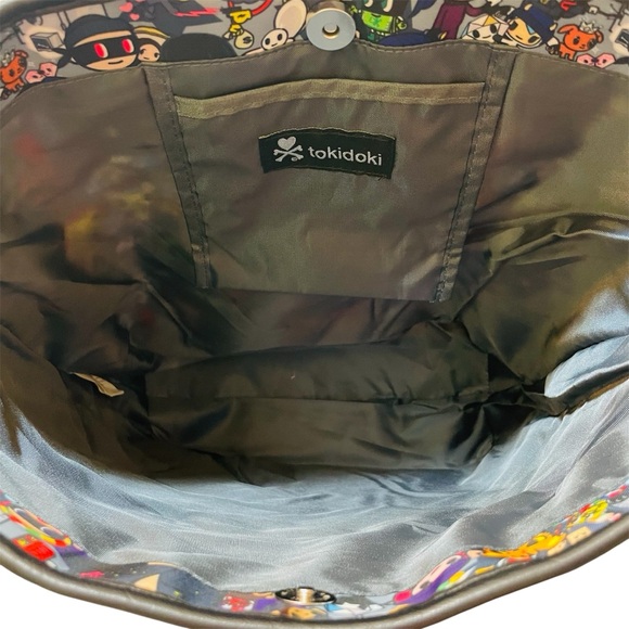 NEW Tokidoki Robbery Print Tote Bag Shopper Shoulder Bag Purse Rare HTF NWT - Picture 5 of 5